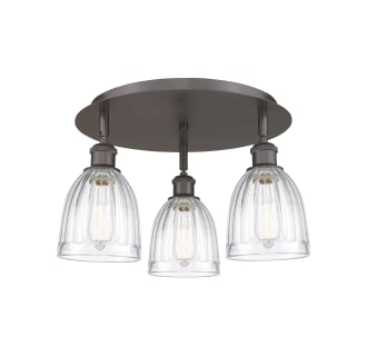 A thumbnail of the Innovations Lighting 516-3C-10-18 Brookfield Flush Alternate Image