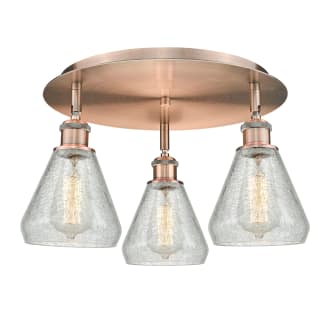 A thumbnail of the Innovations Lighting 516-3C-10-18 Conesus Flush Alternate Image