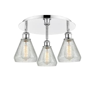 A thumbnail of the Innovations Lighting 516-3C-10-18 Conesus Flush Alternate Image