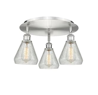 A thumbnail of the Innovations Lighting 516-3C-10-18 Conesus Flush Alternate Image