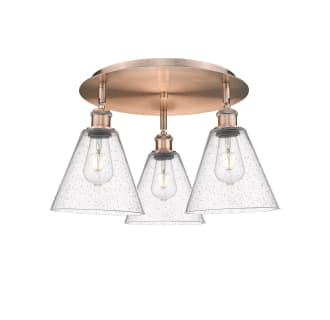 A thumbnail of the Innovations Lighting 516-3C-11-20 Berkshire Flush Alternate Image