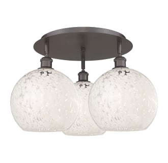 A thumbnail of the Innovations Lighting 516-3C-13-22-White Mouchette-Ceiling Fixture Alternate Image