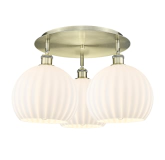 A thumbnail of the Innovations Lighting 516-3C-13-22-White Venetian-Indoor Ceiling Fixture Alternate Image