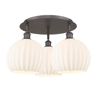 A thumbnail of the Innovations Lighting 516-3C-13-22-White Venetian-Indoor Ceiling Fixture Alternate Image