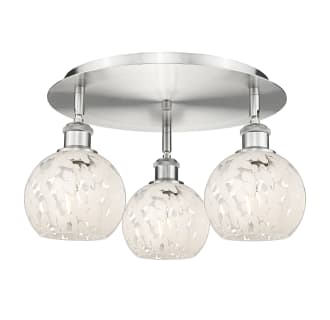 A thumbnail of the Innovations Lighting 516-3C-9-18-White Mouchette-Indoor Ceiling Fixture Alternate Image