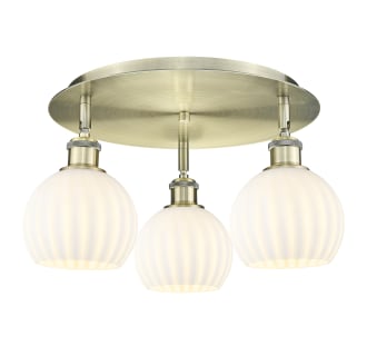 A thumbnail of the Innovations Lighting 516-3C-9-18-White Venetian-Indoor Ceiling Fixture Alternate Image