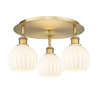 A thumbnail of the Innovations Lighting 516-3C-9-18-White Venetian-Indoor Ceiling Fixture Alternate Image