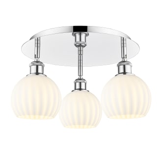 A thumbnail of the Innovations Lighting 516-3C-9-18-White Venetian-Indoor Ceiling Fixture Alternate Image