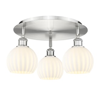 A thumbnail of the Innovations Lighting 516-3C-9-18-White Venetian-Indoor Ceiling Fixture Alternate Image