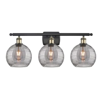 A thumbnail of the Innovations Lighting 516-3W-11-28-Athens Deco Swirl-Vanity Light Alternate Image