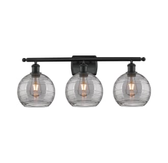 A thumbnail of the Innovations Lighting 516-3W-11-28-Athens Deco Swirl-Vanity Light Alternate Image