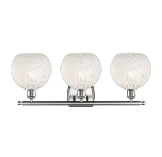 A thumbnail of the Innovations Lighting 516-3W-11-28-White Mouchette-Bathroom Vanity Light Alternate Image