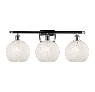 A thumbnail of the Innovations Lighting 516-3W-11-28-White Mouchette-Bathroom Vanity Light Alternate Image