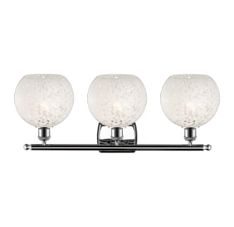 A thumbnail of the Innovations Lighting 516-3W-11-28-White Mouchette-Bathroom Vanity Light Alternate Image