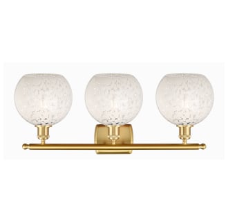 A thumbnail of the Innovations Lighting 516-3W-11-28-White Mouchette-Bathroom Vanity Light Alternate Image