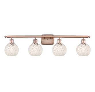 A thumbnail of the Innovations Lighting 516-4W-9-36-White Mouchette-Bathroom Vanity Light Alternate Image