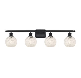 A thumbnail of the Innovations Lighting 516-4W-9-36-White Mouchette-Bathroom Vanity Light Alternate Image