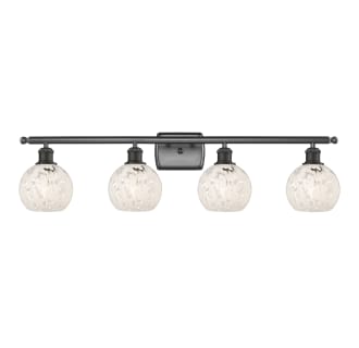 A thumbnail of the Innovations Lighting 516-4W-9-36-White Mouchette-Bathroom Vanity Light Alternate Image