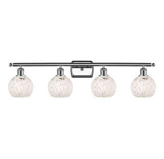 A thumbnail of the Innovations Lighting 516-4W-9-36-White Mouchette-Bathroom Vanity Light Alternate Image