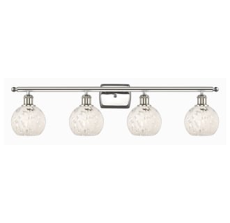 A thumbnail of the Innovations Lighting 516-4W-9-36-White Mouchette-Bathroom Vanity Light Alternate Image