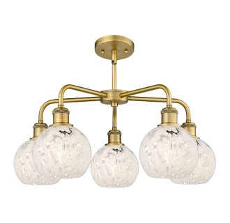 A thumbnail of the Innovations Lighting 516-5C-14-24-White Mouchette-Indoor Chandelier Alternate Image