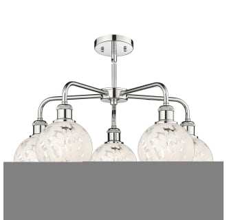 A thumbnail of the Innovations Lighting 516-5C-14-24-White Mouchette-Indoor Chandelier Alternate Image