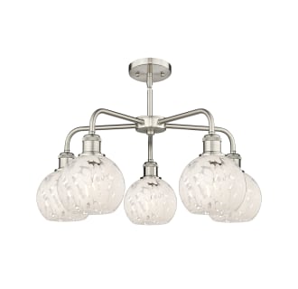 A thumbnail of the Innovations Lighting 516-5C-14-24-White Mouchette-Indoor Chandelier Alternate Image