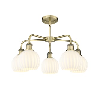 A thumbnail of the Innovations Lighting 516-5C-14-24-White Venetian-Indoor Chandelier Alternate Image