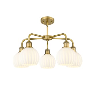 A thumbnail of the Innovations Lighting 516-5C-14-24-White Venetian-Indoor Chandelier Alternate Image