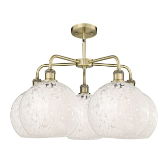 A thumbnail of the Innovations Lighting 516-5C-18-28-White Mouchette-Indoor Chandelier Alternate Image