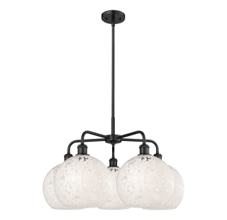 A thumbnail of the Innovations Lighting 516-5C-18-28-White Mouchette-Indoor Chandelier Alternate Image