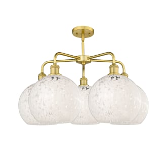 A thumbnail of the Innovations Lighting 516-5C-18-28-White Mouchette-Indoor Chandelier Alternate Image