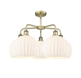 A thumbnail of the Innovations Lighting 516-5C-18-28-White Venetian-Indoor Chandelier Alternate Image