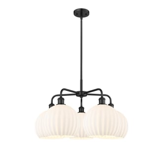 A thumbnail of the Innovations Lighting 516-5C-18-28-White Venetian-Indoor Chandelier Alternate Image