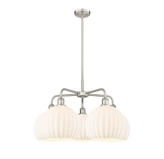 A thumbnail of the Innovations Lighting 516-5C-18-28-White Venetian-Indoor Chandelier Alternate Image