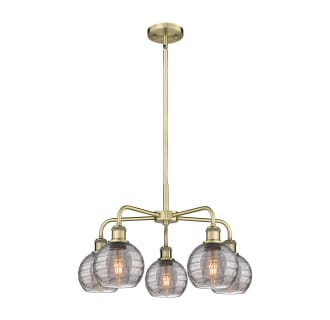 A thumbnail of the Innovations Lighting 516-5CR 14 24 Athens Deco Swirl Chandelier Alternate Image
