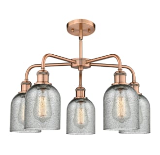 A thumbnail of the Innovations Lighting 516-5CR-15-23 Caledonia Chandelier Alternate image