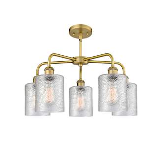 A thumbnail of the Innovations Lighting 516-5CR-15-23 Cobbleskill Chandelier Alternate Image