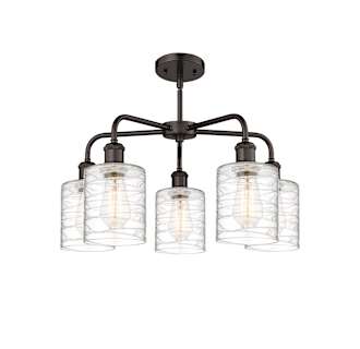 A thumbnail of the Innovations Lighting 516-5CR-15-23 Cobbleskill Chandelier Alternate Image