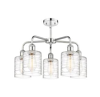 A thumbnail of the Innovations Lighting 516-5CR-15-23 Cobbleskill Chandelier Alternate Image