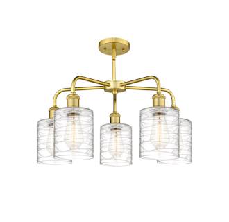 A thumbnail of the Innovations Lighting 516-5CR-15-23 Cobbleskill Chandelier Alternate Image