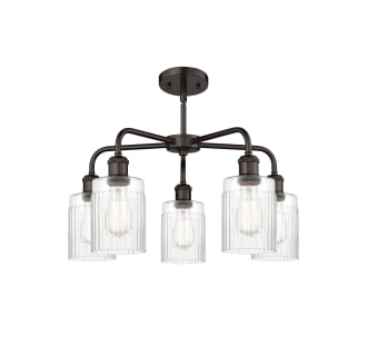 A thumbnail of the Innovations Lighting 516-5CR-15-23 Hadley Chandelier Alternate image