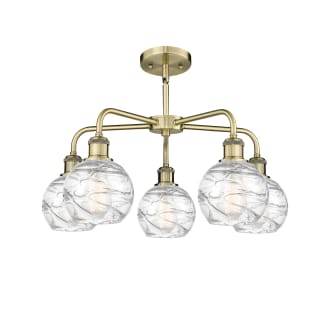 A thumbnail of the Innovations Lighting 516-5CR-15-24 Athens Deco Swirl Chandelier Alternate image