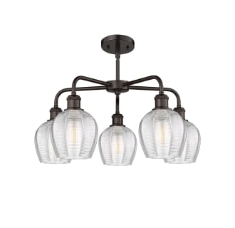 A thumbnail of the Innovations Lighting 516-5CR-15-24 Norfolk Chandelier Alternate image