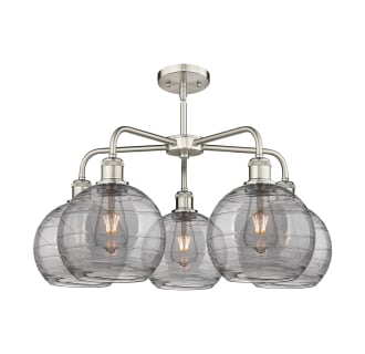 A thumbnail of the Innovations Lighting 516-5CR 15 26 Athens Deco Swirl Chandelier Alternate Image