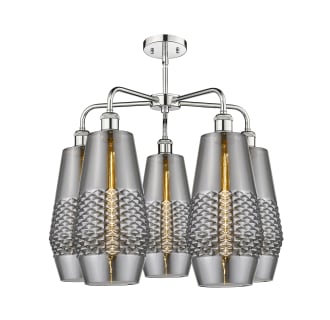 A thumbnail of the Innovations Lighting 516-5CR-22-25 Windham Chandelier Alternate image
