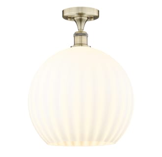 A thumbnail of the Innovations Lighting 616-1F-17-14-White Venetian-Indoor Ceiling Fixture Alternate Image