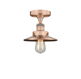 A thumbnail of the Innovations Lighting 616-1F-6-8 Edison Semi-Flush Alternate Image