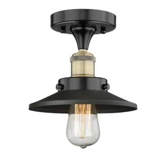 A thumbnail of the Innovations Lighting 616-1F-6-8 Edison Semi-Flush Alternate Image