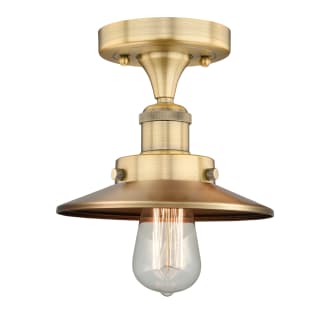 A thumbnail of the Innovations Lighting 616-1F-6-8 Edison Semi-Flush Alternate Image